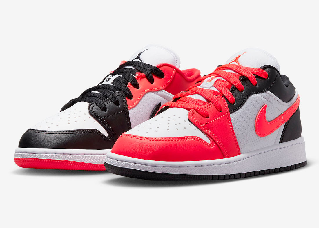 Auckland Mercury Repentance Air Jordan 1 Low GS Infrared 23 FB4420-616 Release Date + Where to Buy |  SneakerFiles