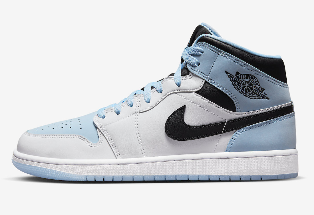 Air Jordan 1 Mid White Blue Black DV1308-104 Release Date Info