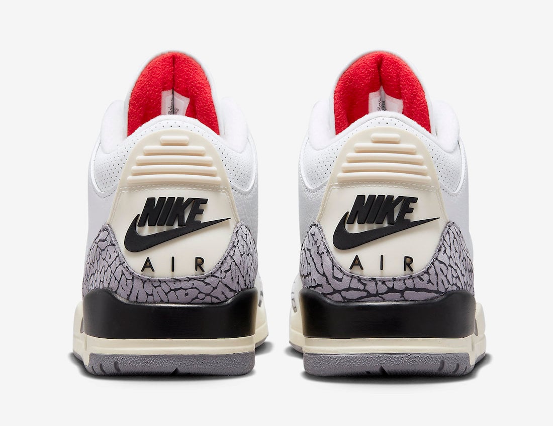 Air Jordan 3 White Cement Reimagined DN3707-100 Release Date Price