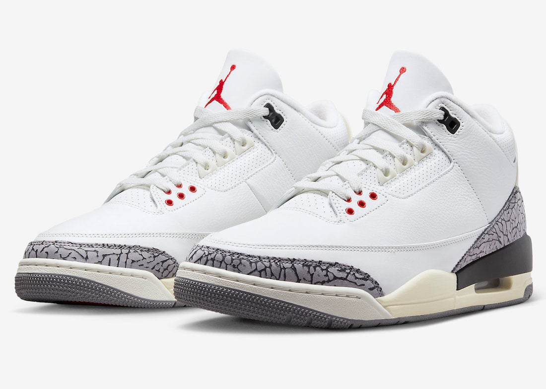 Air Jordan 3 ‘White Cement Reimagined’ Official Images