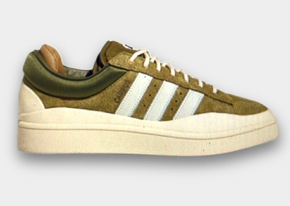 Bad Bunny adidas Campus Light Olive Release Date Info