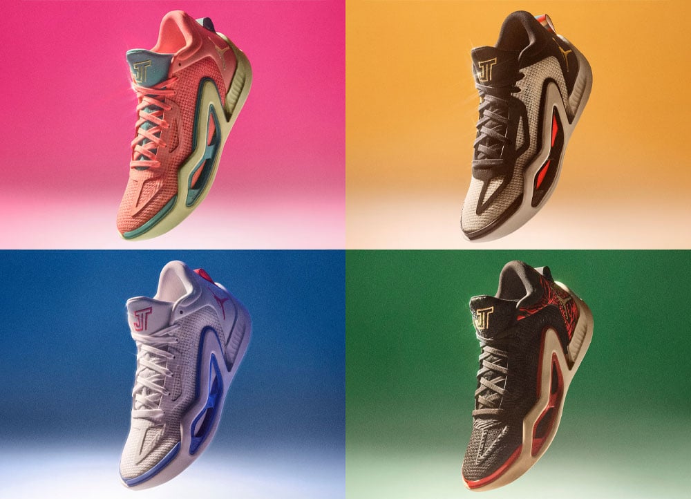 Jayson Tatum’s Jordan Tatum 1 Upcoming Colorways + Release Dates