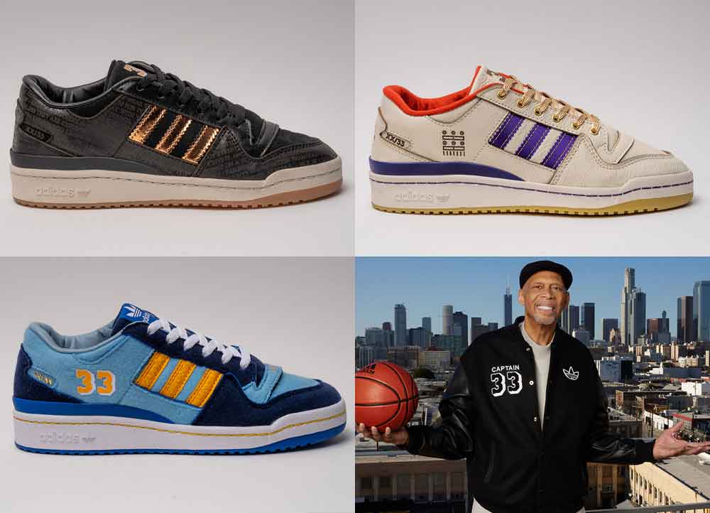 Kareem Abdul-Jabbar adidas Forum Collection