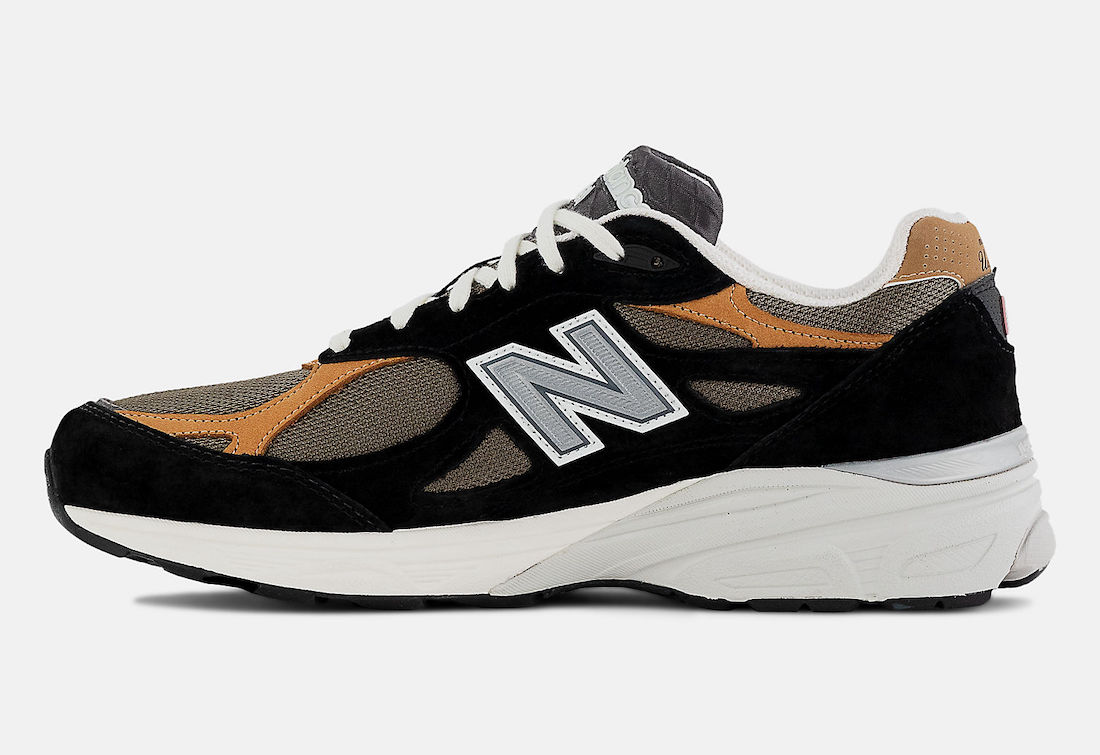 New Balance 990v3 Made in USA Black Tan M990BB3 Release Date Info