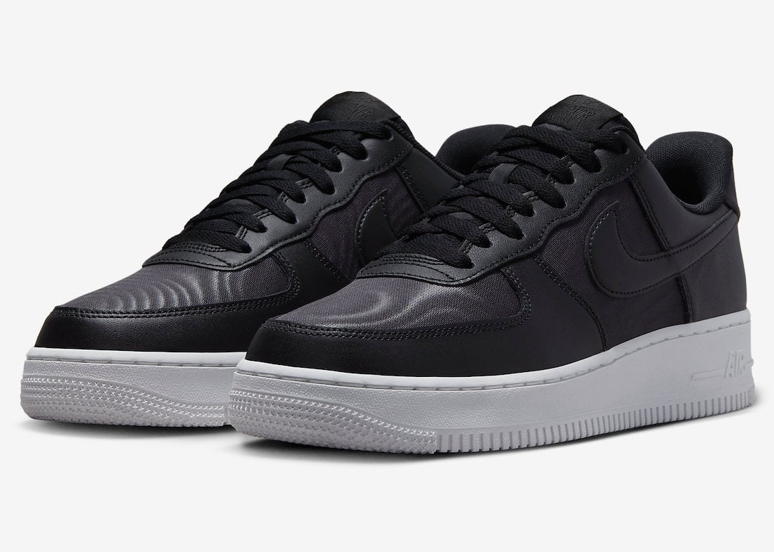 This Nike Air Force 1 Low Features Nylon Textures