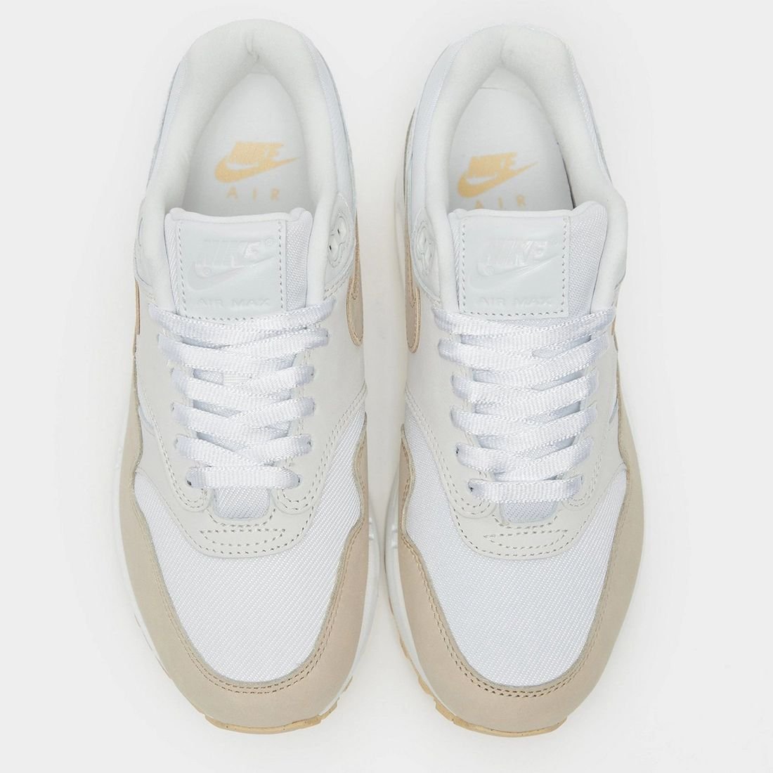 Nike Air Max 1 Premium Summit White Sanddrift FB5060-100 Release Date Info