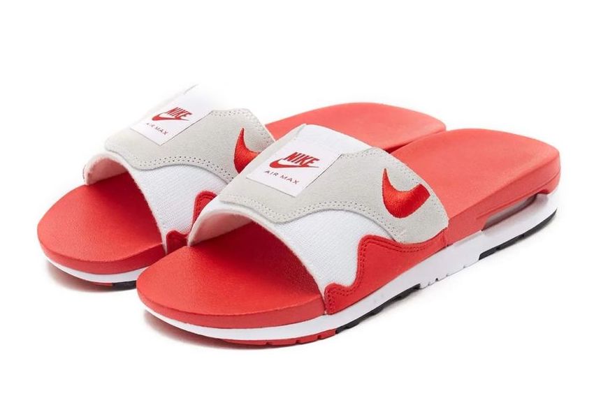 Nike Air Max 1 Slide ‘Sport Red’ Releasing for Air Max Day 2023