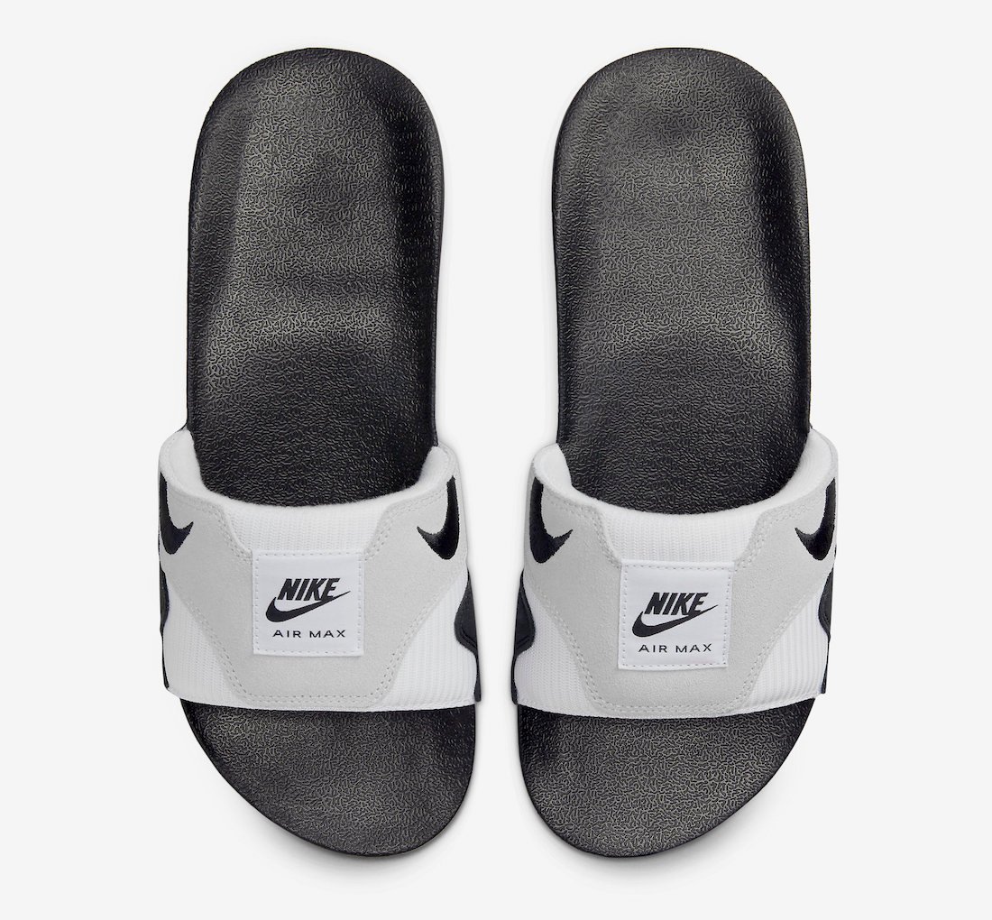Nike Air Max 1 Slide White Black DH0295-102 Release Date Info