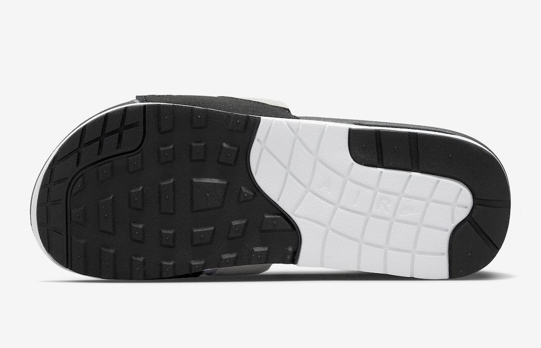 Nike Air Max 1 Slide White Black DH0295-102 Release Date Info