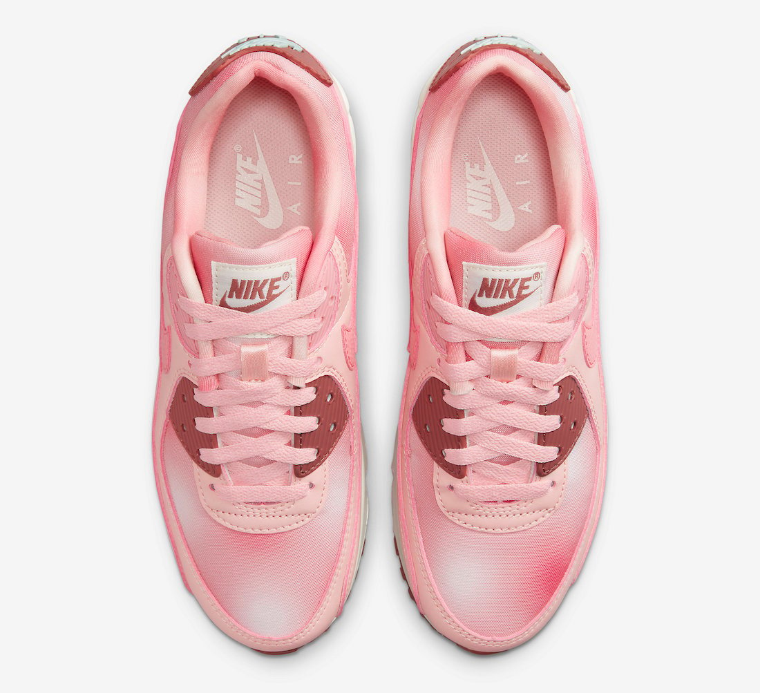 Nike Air Max 90 Pink Airbrush FN0322-600 Release Date Info