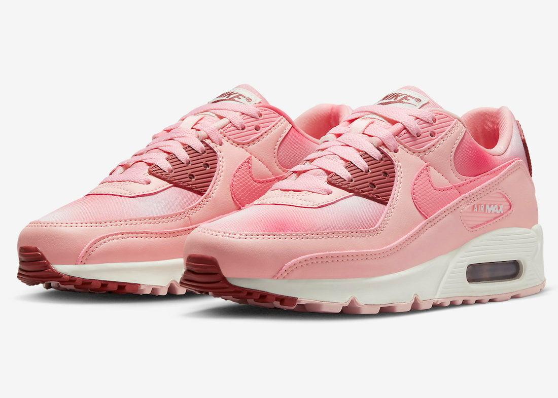 Nike Air Max 90 Pink Airbrush FN0322-600 Release Date Info