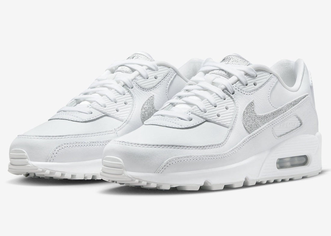 Nike Air Max 90 White Silver FJ4579-100 Release Date Info