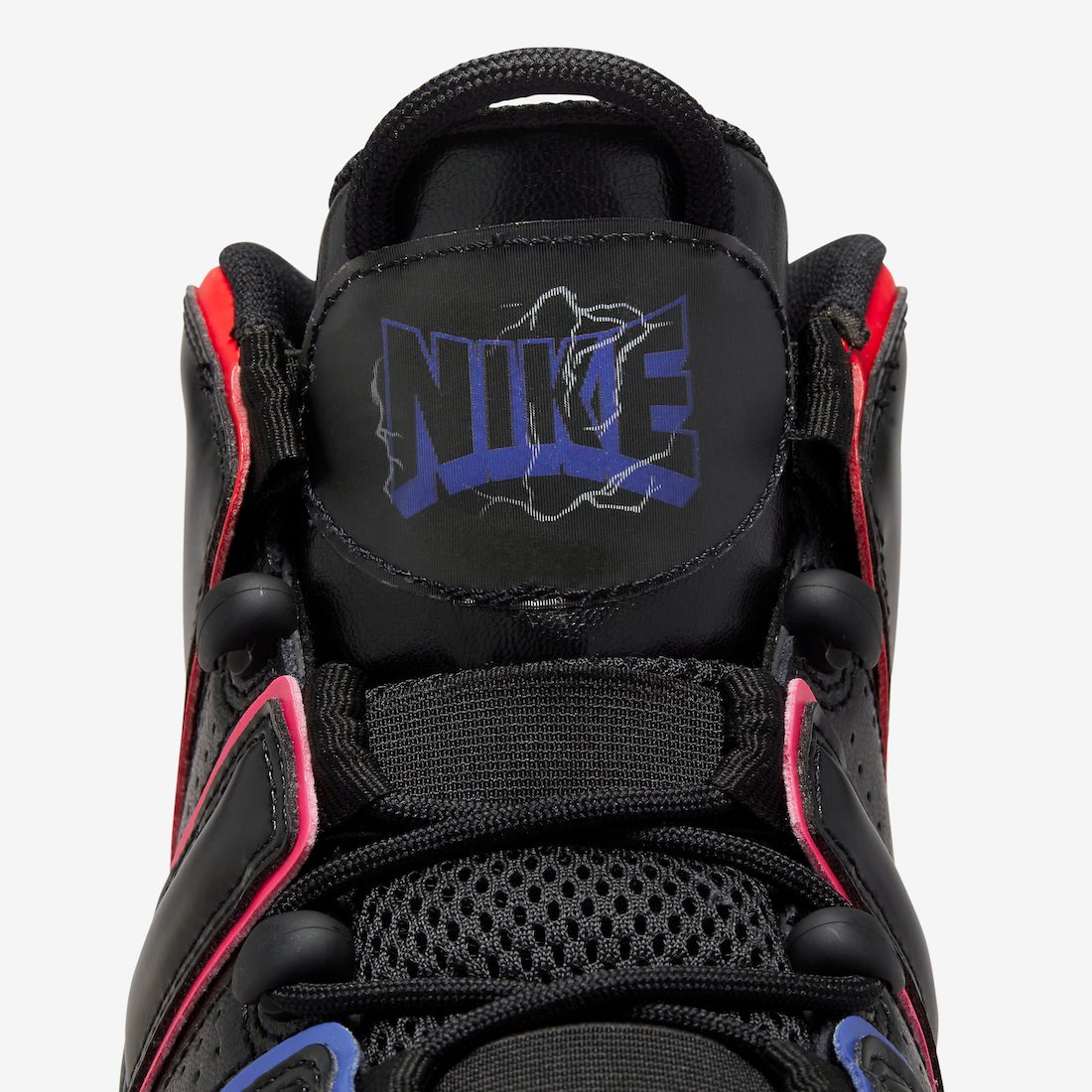 Nike Air More Uptempo Electric Black Bright Crimson Racer Blue FD0729-001 Release Date Info