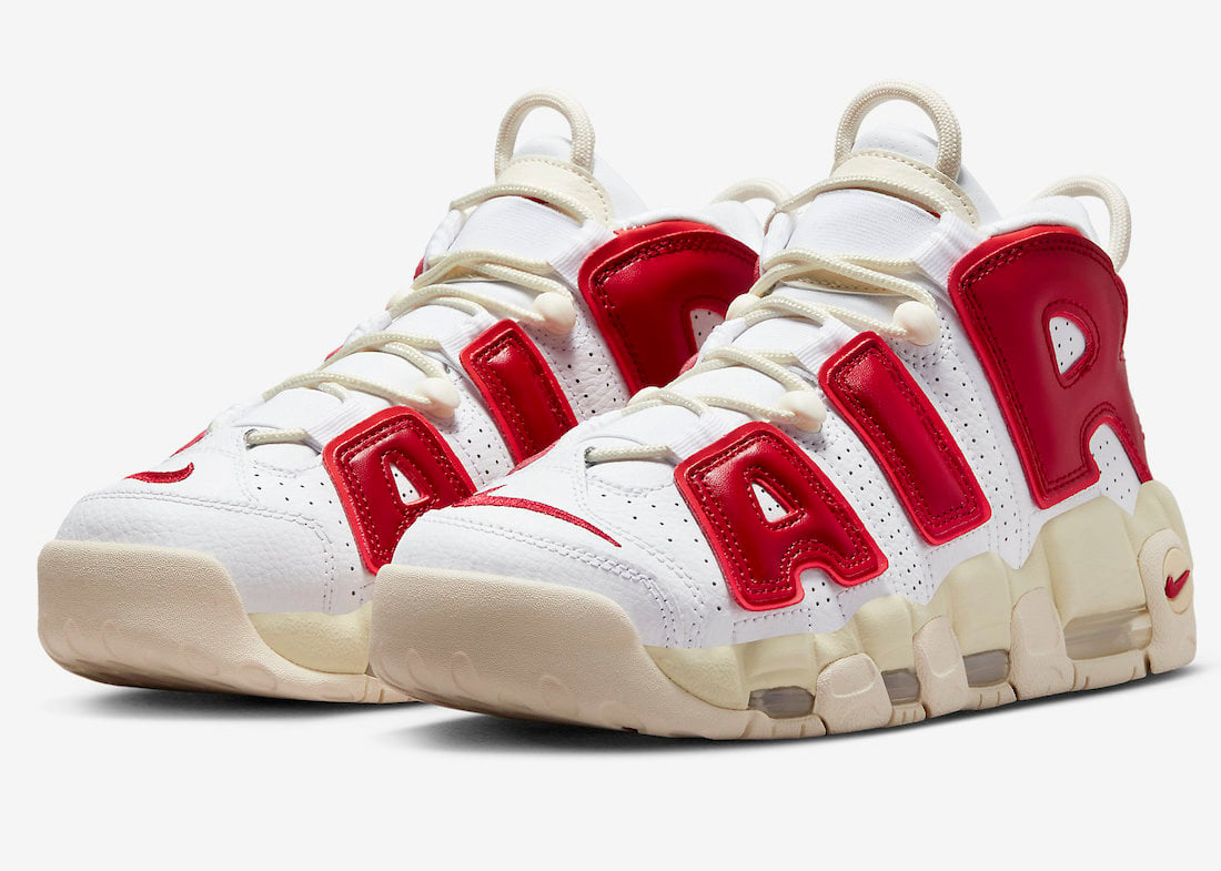 This Nike Air More Uptempo Features An Aged Look