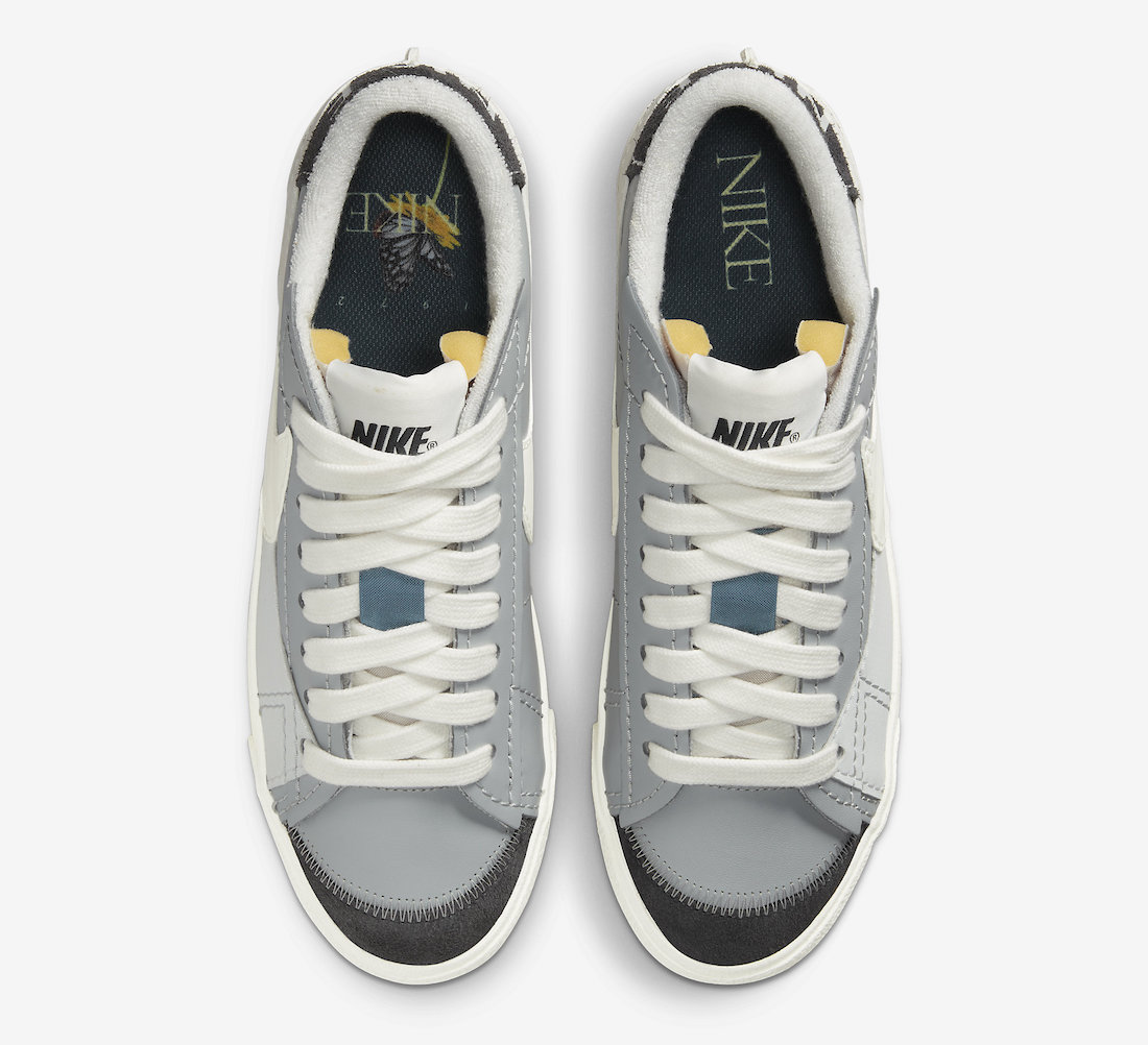 Nike Blazer Low Jumbo Light Smoke Grey Sail Photon Dust FJ5467-077 Release Date Info