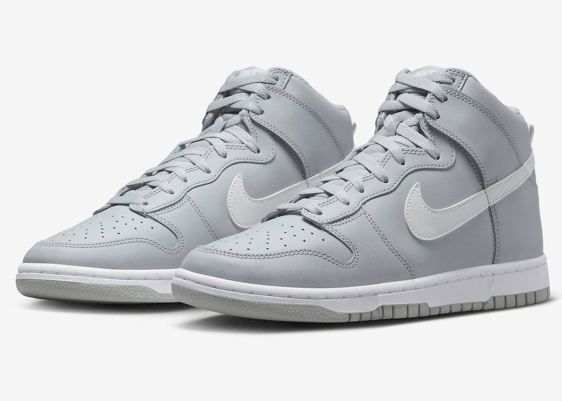 Nike Dunk High ‘Wolf Grey’ Official Images
