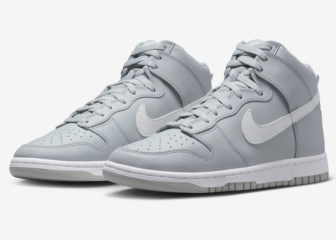 Nike Dunk High Wolf Grey DV0828-001 Release Date Info