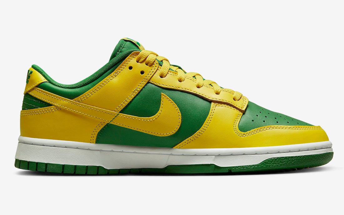 Nike Dunk Low Oregon Ducks DV0833-300 Release Date Info