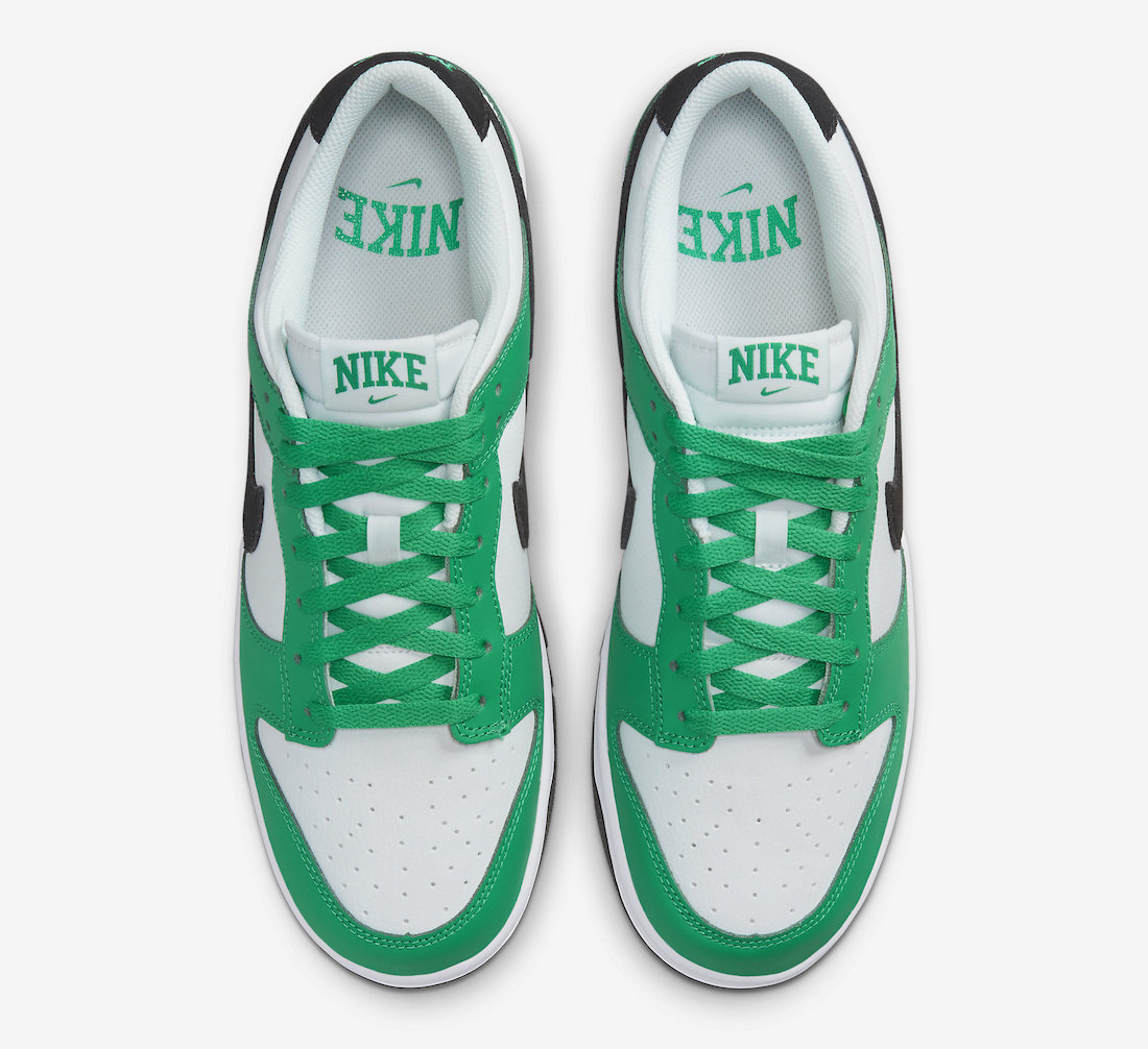 Nike Dunk Low White Green Black FN3612-300 Release Date Info