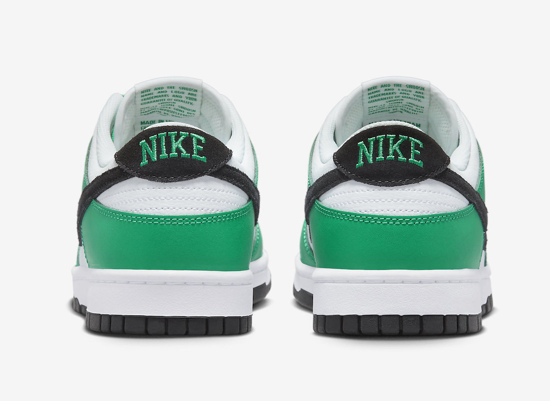 Nike Dunk Low White Green Black FN3612-300 Release Date Info