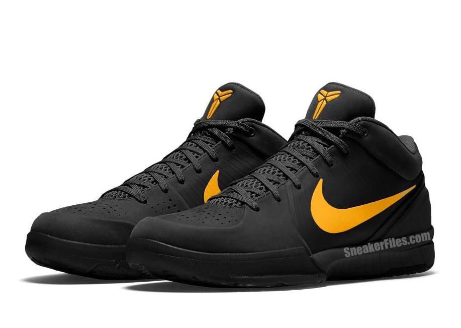 Nike Kobe 4 Protro Black Gold FQ3544-001 Release Date Info