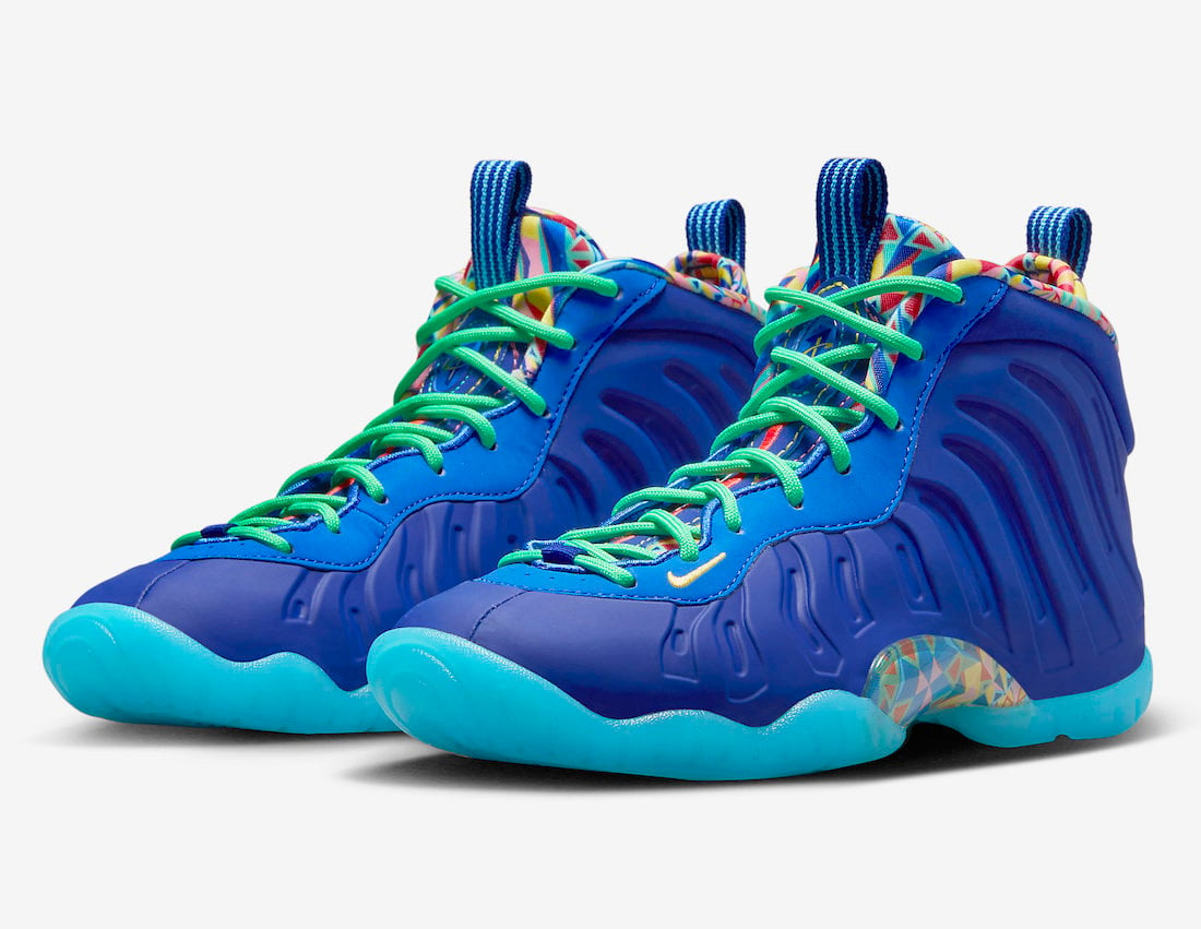 Nike Little Posite One Kaleidoscope DZ5190-400 Release Date Info