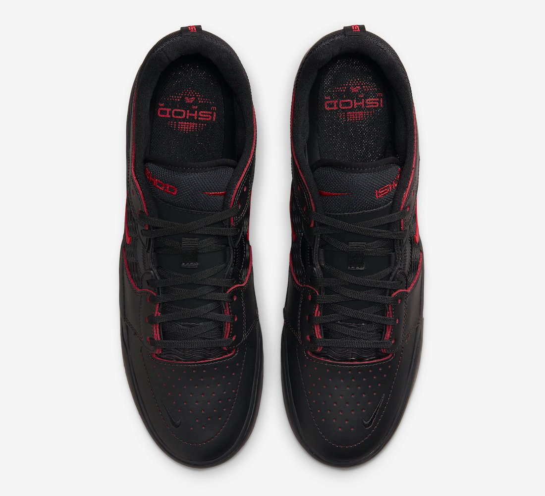 Nike SB Ishod Black Red DV5473-001 Release Date Info