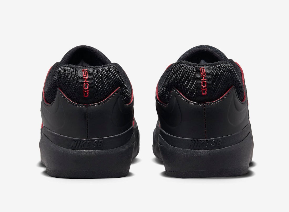 Nike SB Ishod Black Red DV5473-001 Release Date Info