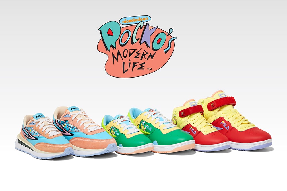 Rockos Modern Life Fila Collection Release Date Info