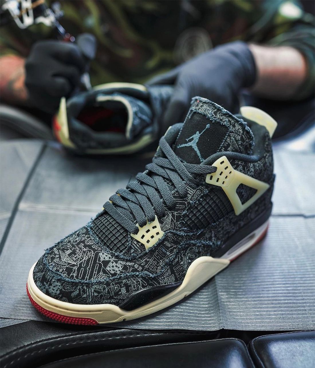 Steve Wiebe Air Jordan 4 PE