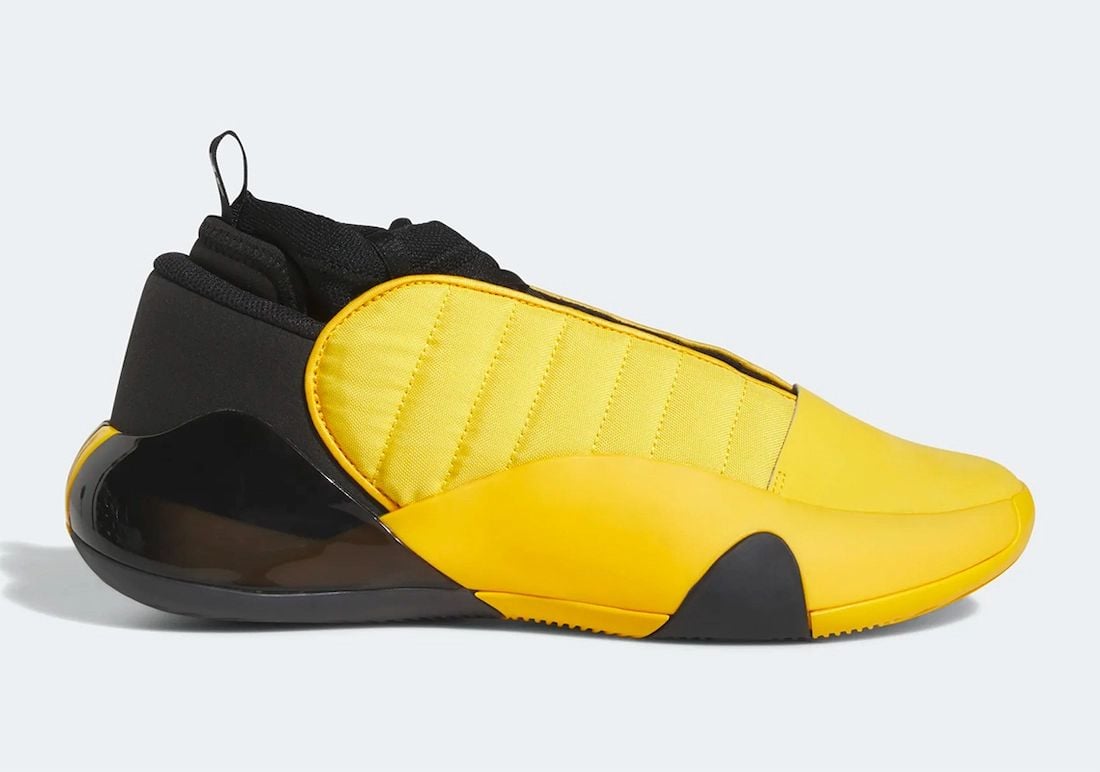 adidas Harden Vol. 7 Crew Yellow HQ3426 Release Date Info
