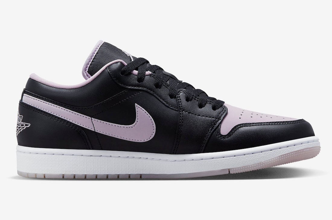 Air Jordan 1 Low Black Iced Lilac White DV1309-051 Release Date Info