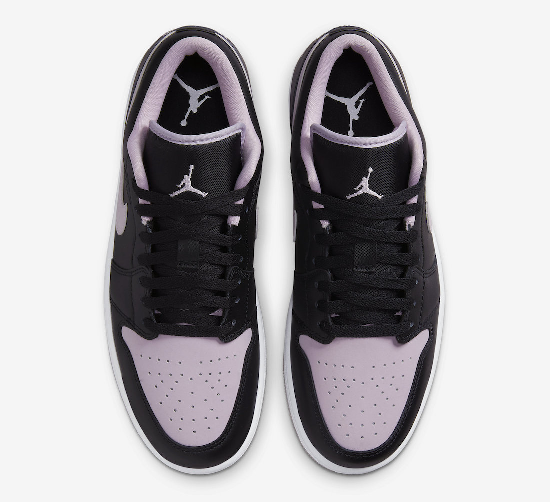 Air Jordan 1 Low Black Iced Lilac White DV1309-051 Release Date Info