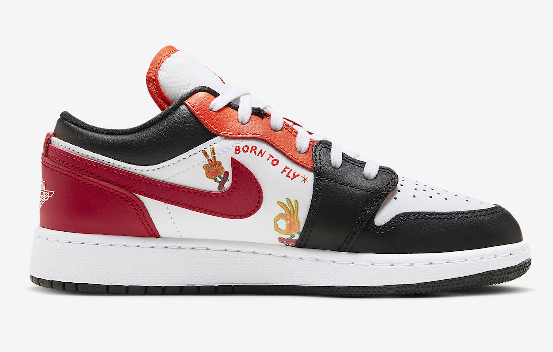 Air Jordan 1 Low Flaming Swoosh FJ7222-101 Release Date Info