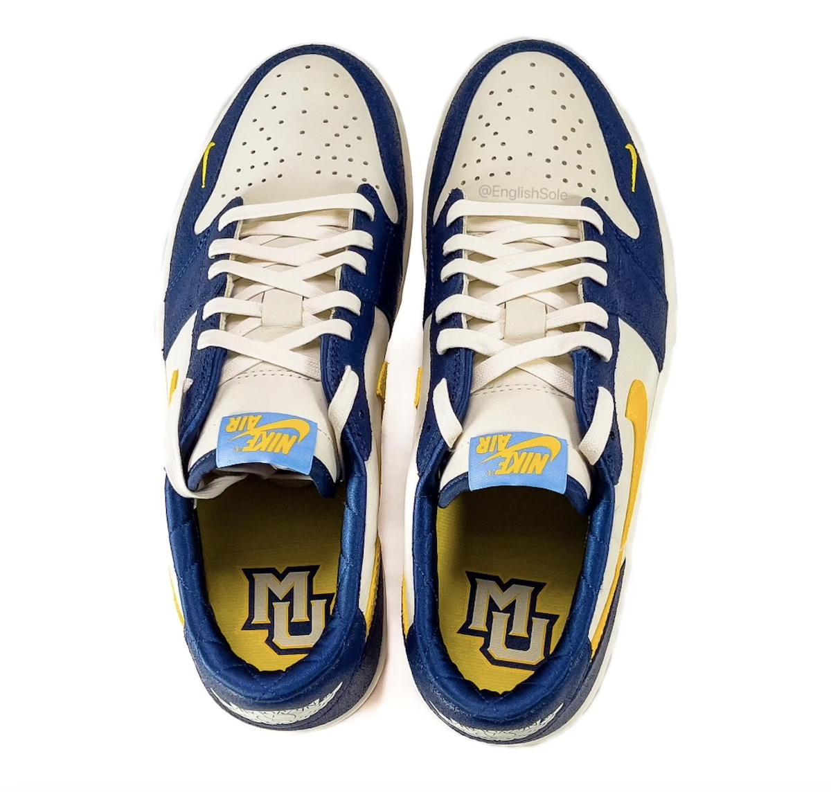 Air Jordan 1 Low OG Marquette PE