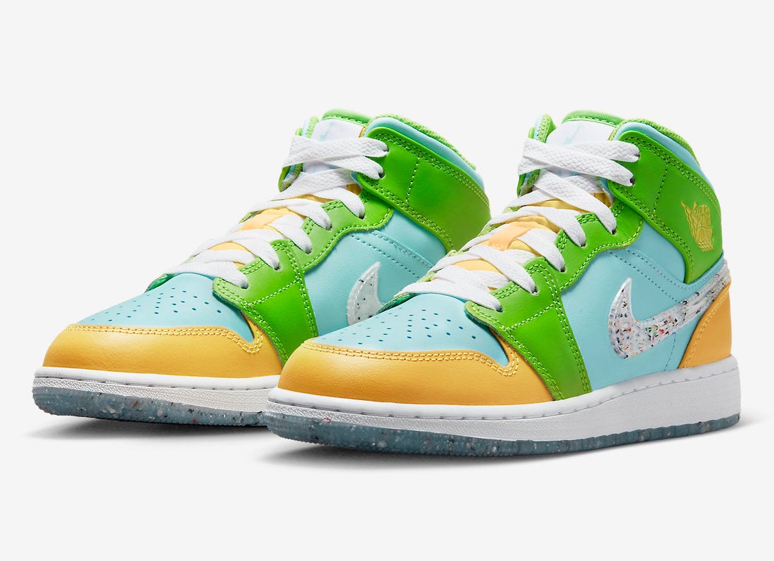 Air Jordan 1 Mid GS Nike Grind DX4368-400 Release Date Info