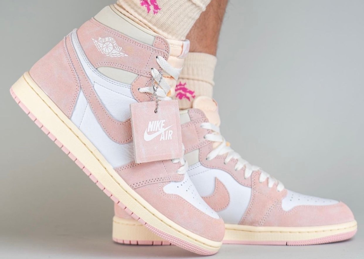 How the Air Jordan 1 High OG ‘Washed Pink’ Looks On-Feet