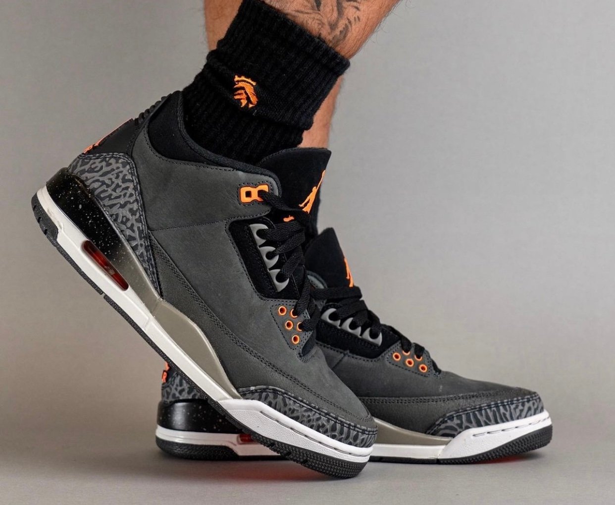 Air Jordan 3 Fear 2023 CT8532-080 On-Feet