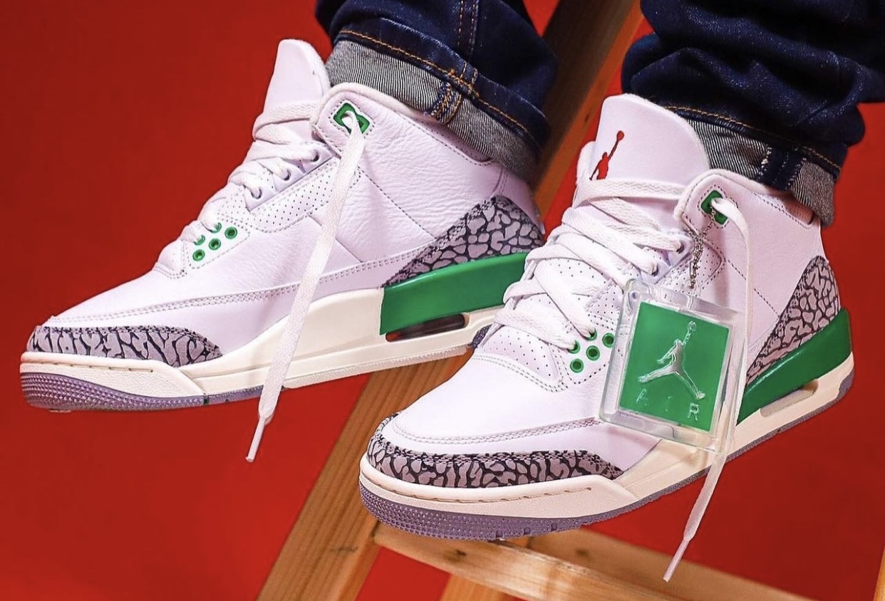 Air Jordan 3 ‘Lucky Green’ Dropping May 18th