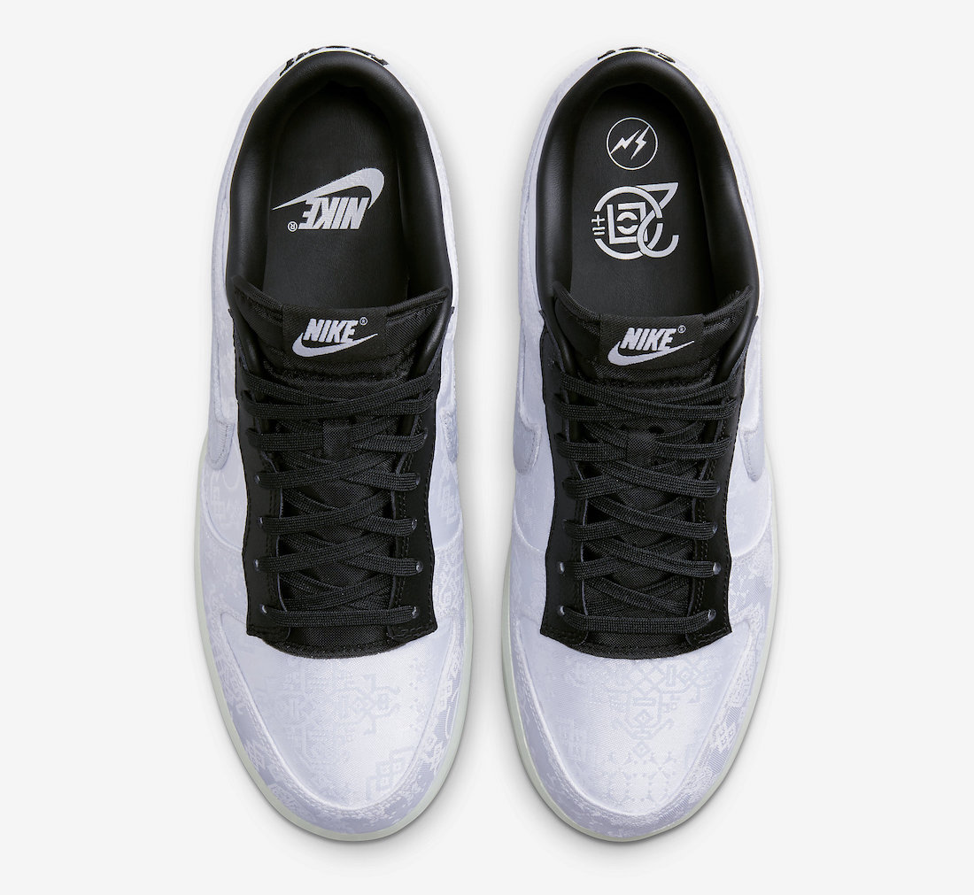 Clot Fragment Nike Dunk Low Release Date FN0315-110