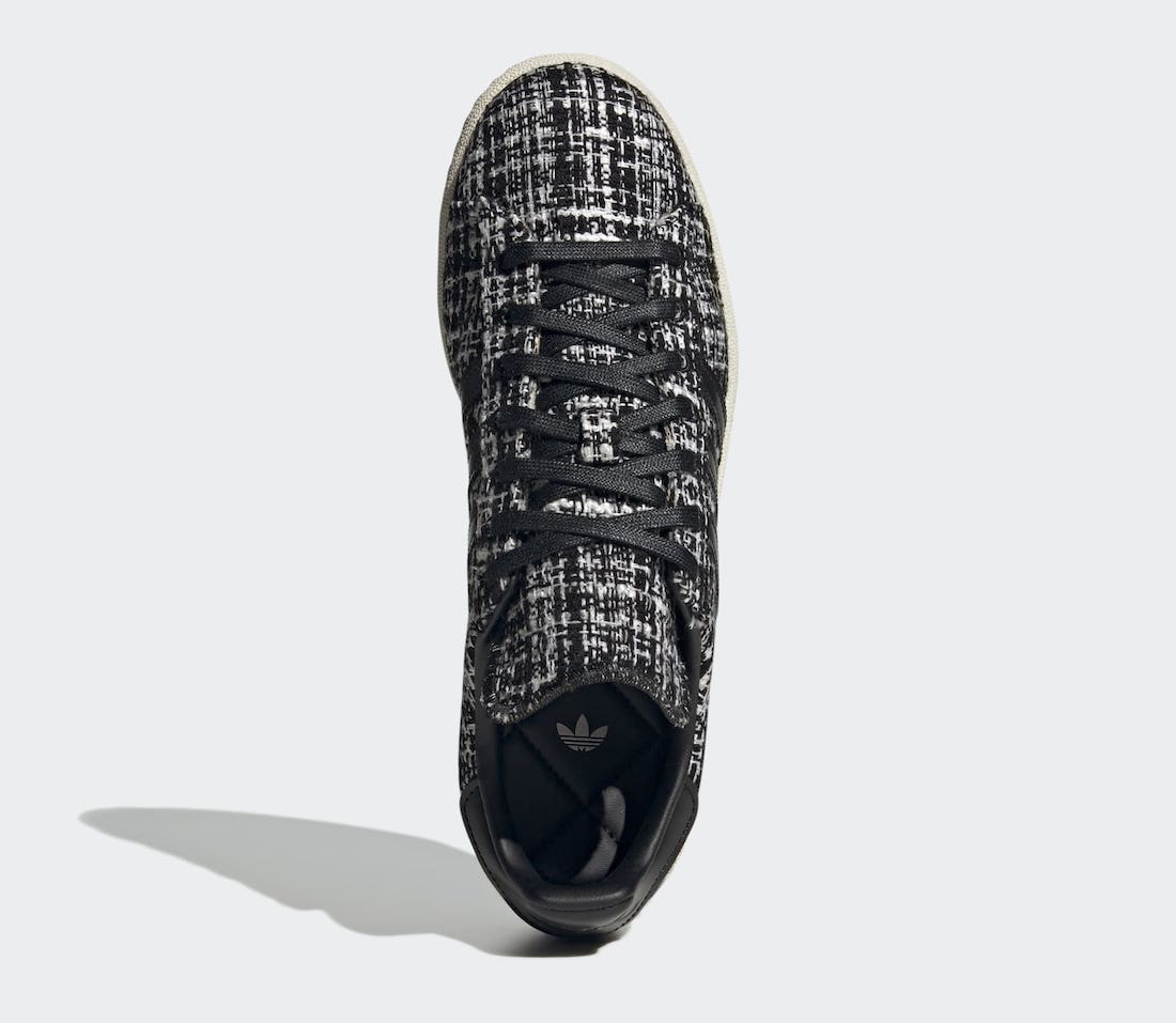Invincible DayZ adidas Campus Black Tweed HP2821 Release Date Info