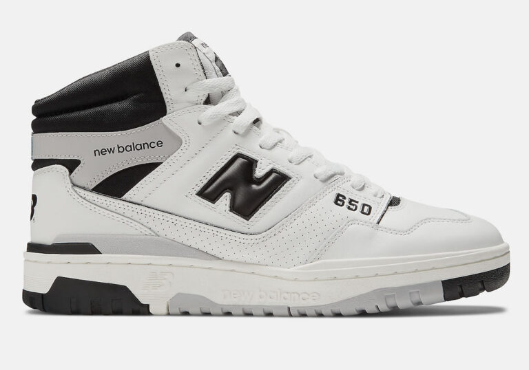 New Balance 650 White Black BB650RCE Release Date + Where to Buy ...