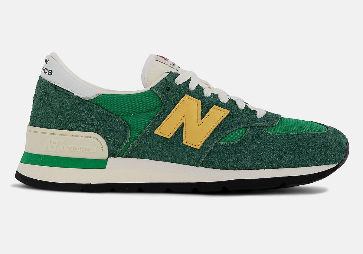 New Balance 990 Made in USA Green Yellow M990GG1 Release Date Info