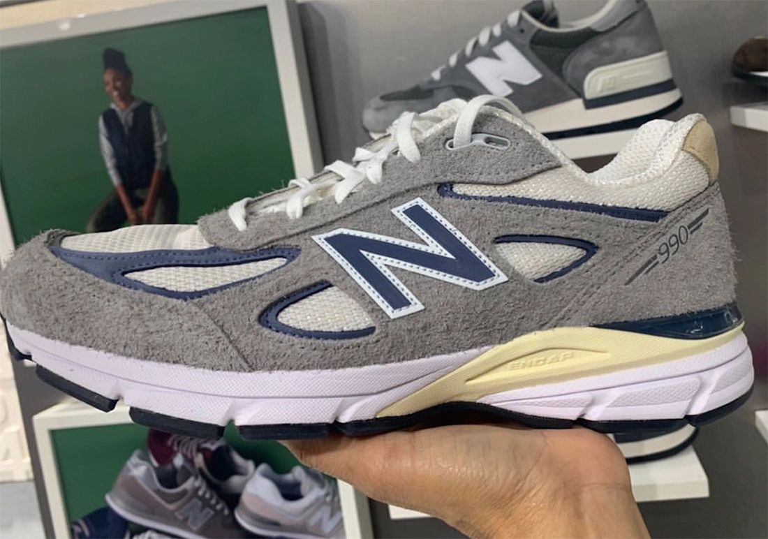 First Look: New Balance 990v4 Made in USA ‘Grey Suede’