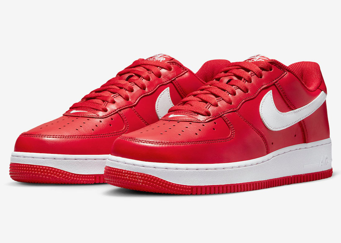 Nike Air Force 1 Low University Red FD7039-600 Release Date + Where to ...