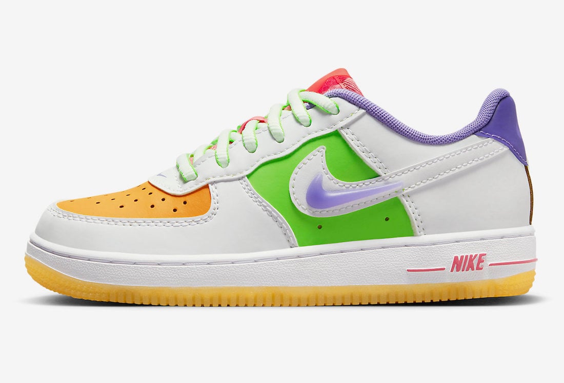 Nike Air Force 1 Low GS White Multi