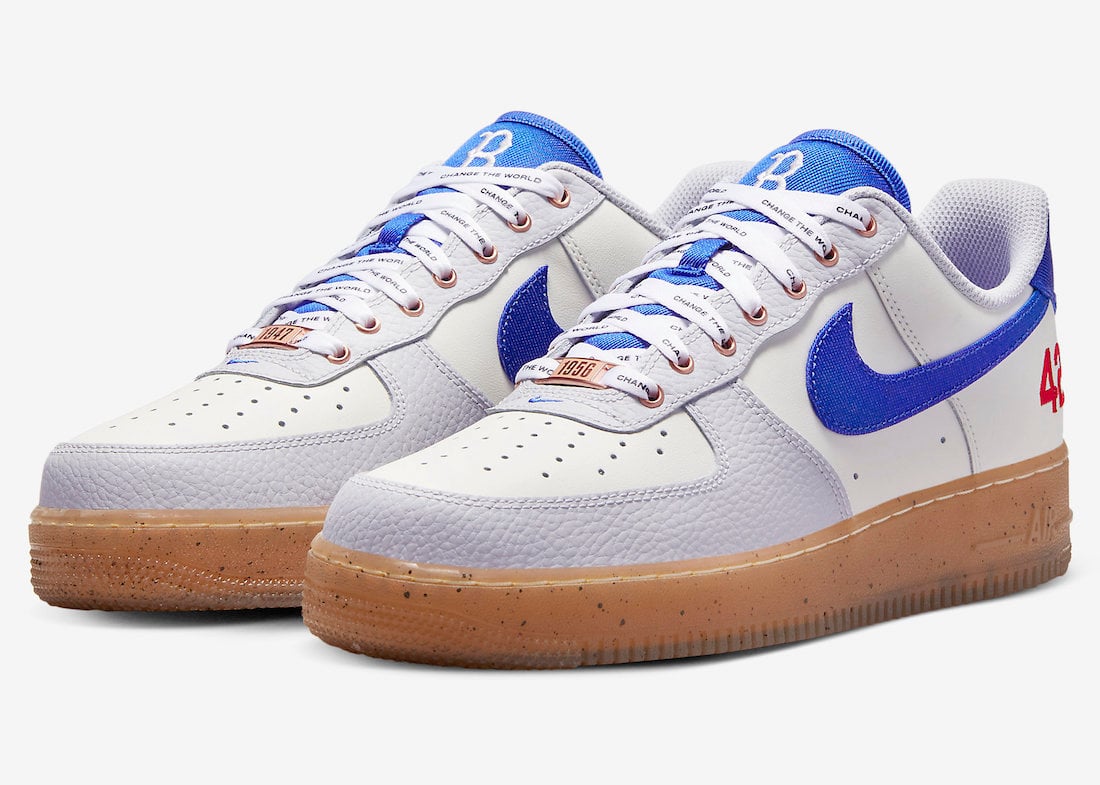 Nike Air Force 1 Low Jackie Robinson FN1868-100 Release Date Info