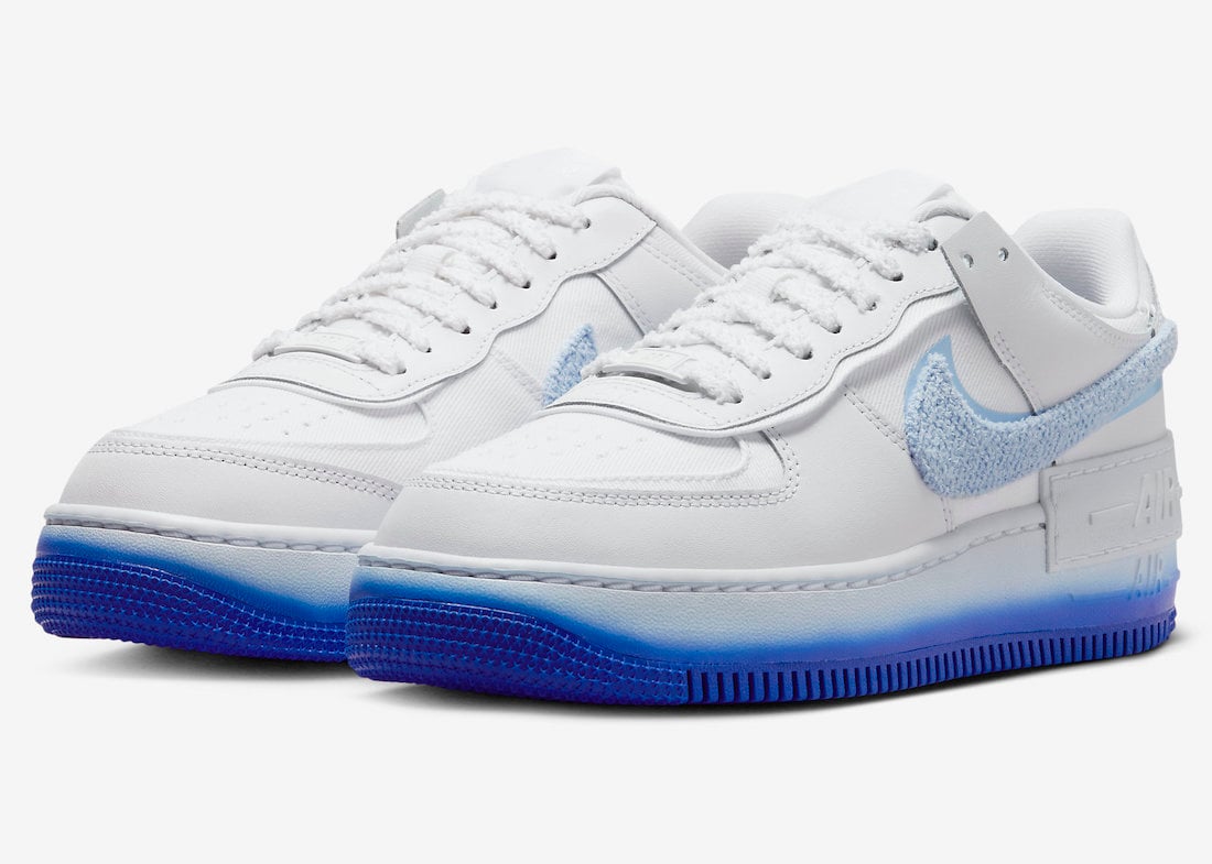 Nike Air Force 1 Shadow with Chenille Swooshes