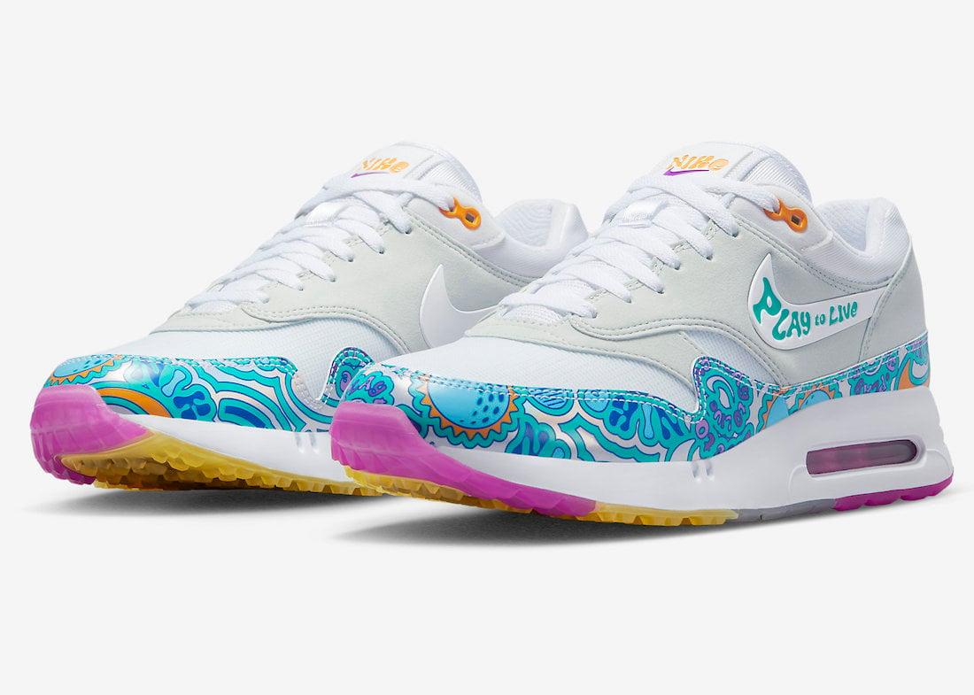 Nike Air Max 1 Golf ‘Play To Live’ Features Psychedelic Print