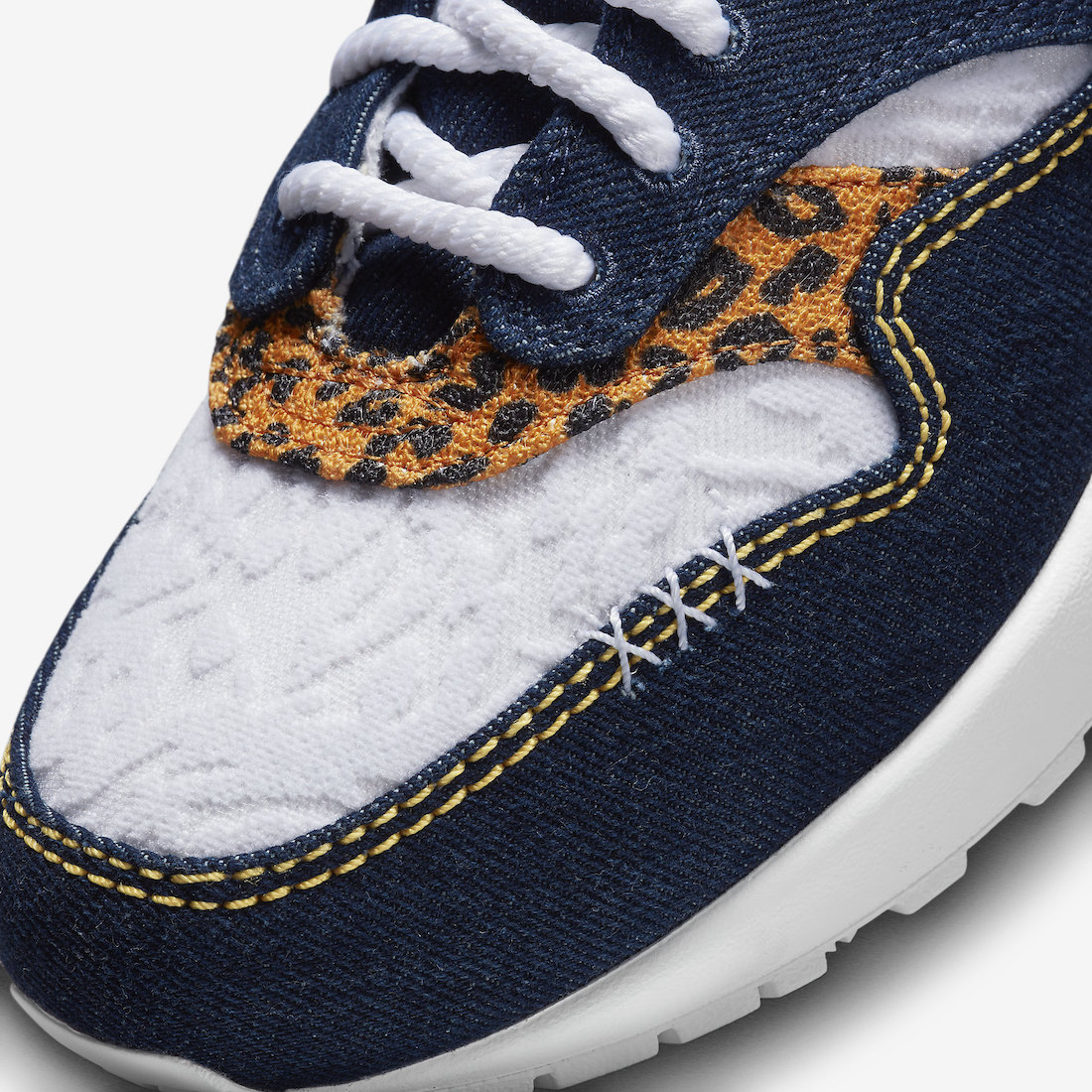 Nike Air Max 1 Premium Denim Leopard FJ4452-432 Release Date Info